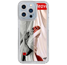 Load image into Gallery viewer, &quot;MADE IN HEAVEN&quot; RHINESTONE PHONE CASE
